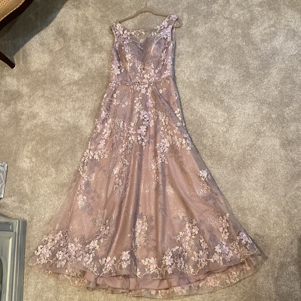 Montage by Mon Cheri Mother of the Bride Dress in Pink Topaz - Picture 11 of 16